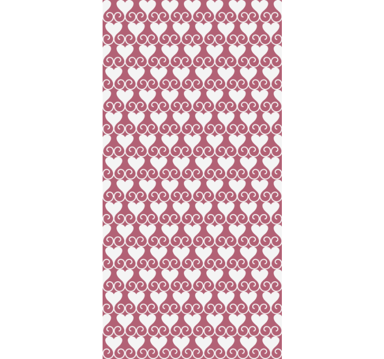 浪漫的盲人心与旋涡 - TenStickers