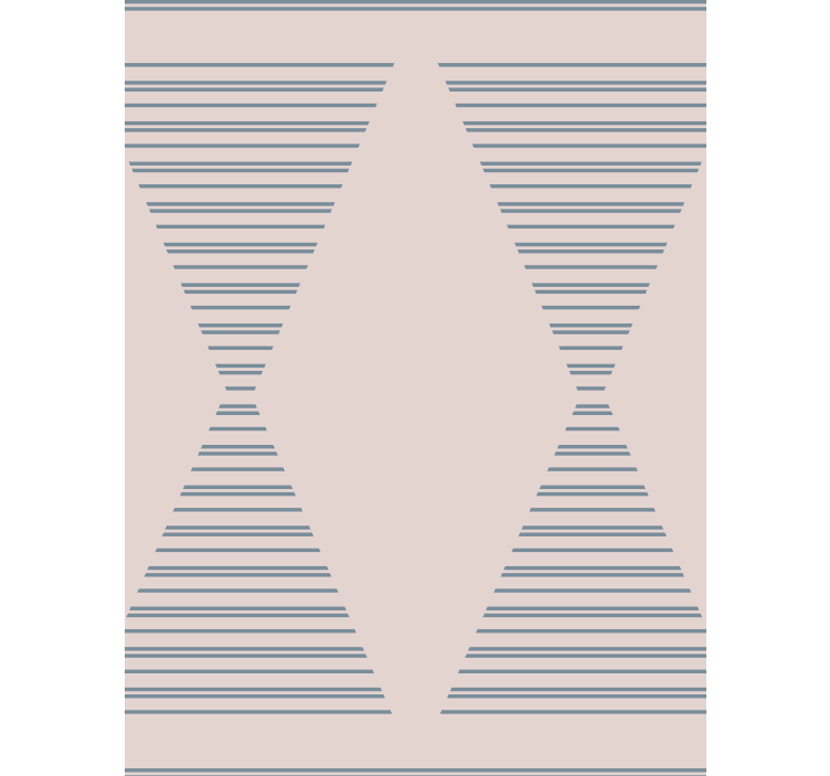 现代盲人优雅条纹图案 - TenStickers