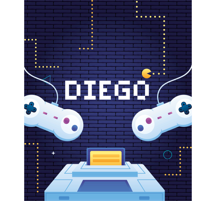 电子游戏定制印刷窗帘 - TenStickers