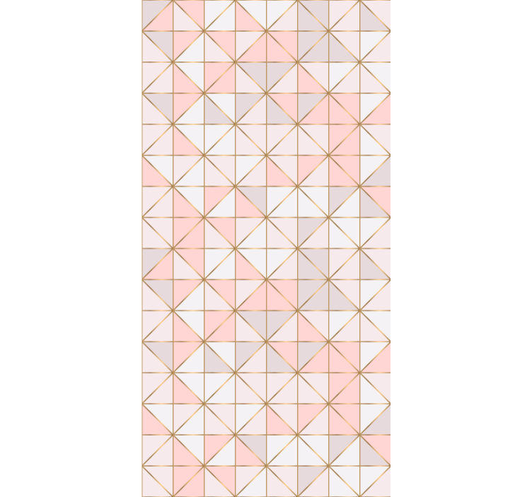 地理钻石纹理和图案卷簾 - TenStickers