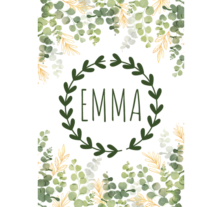 卷簾童 自定义月桂冠 - TenStickers