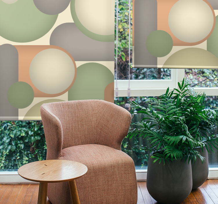 现代盲人几何圆形排列 - TenStickers