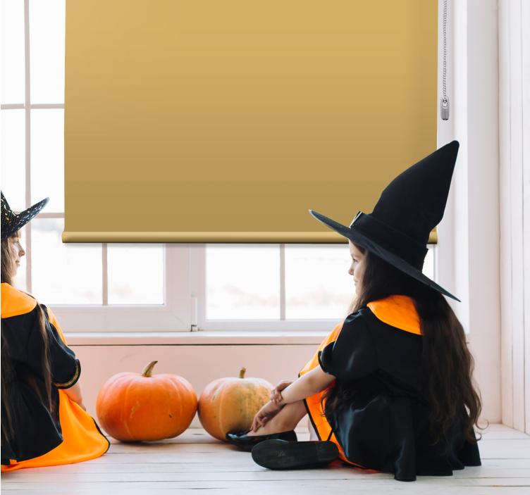 遮光卷帘金色米色款式 - TenStickers