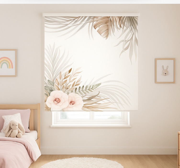 盲童 波西米亚风花艺设计 - TenStickers