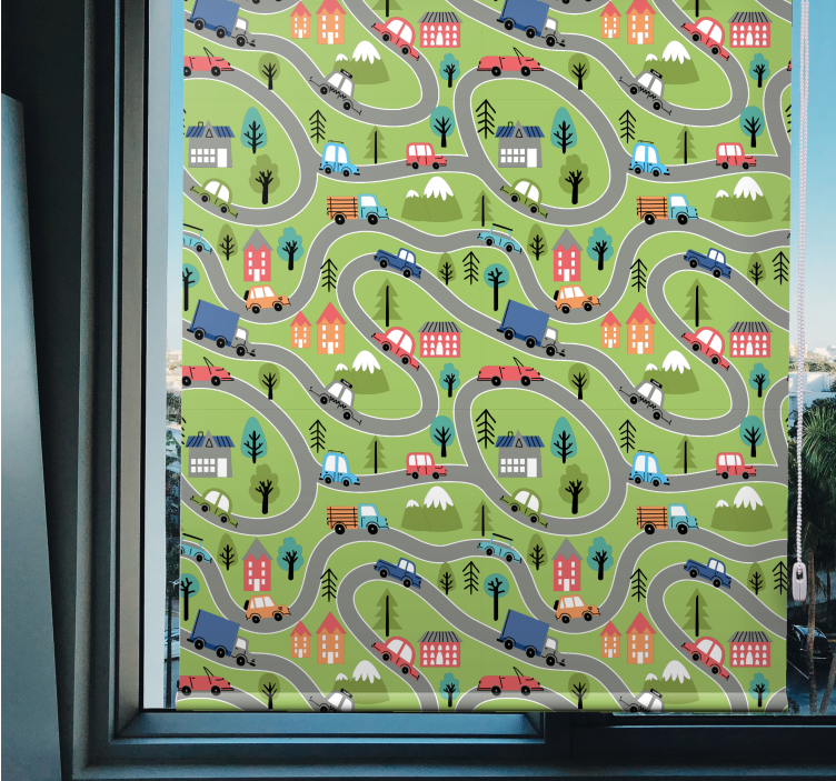 盲童的多彩车辆道路体验 - TenStickers