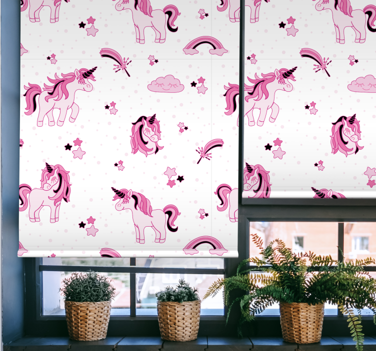 盲童独角兽幻想印花产品 - TenStickers