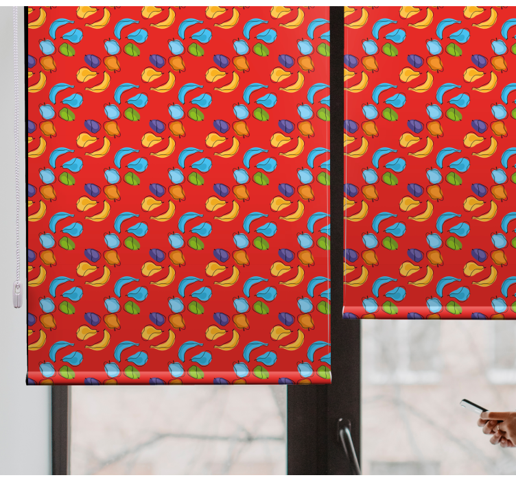 盲目的水果和蔬菜生动的水果组合 - TenStickers