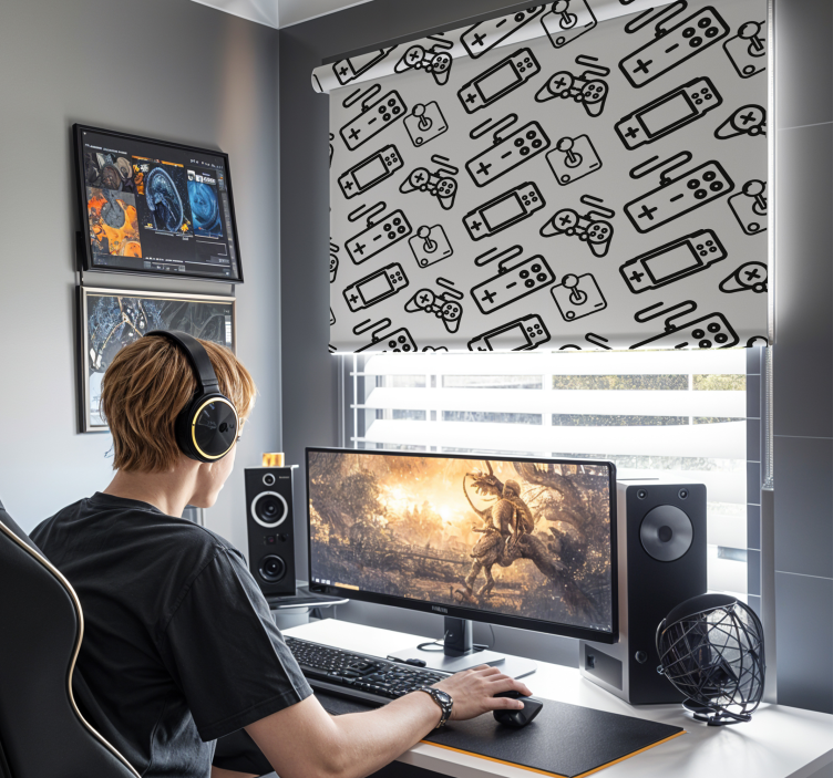 极客卷簾 极简控制器 - TenStickers