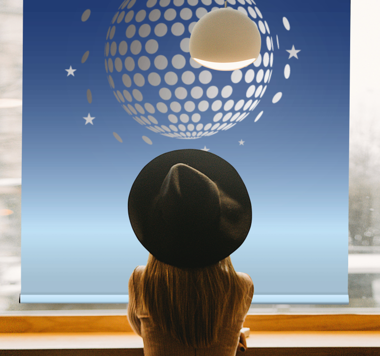 原有的盲人抽象迪斯科视角 - TenStickers