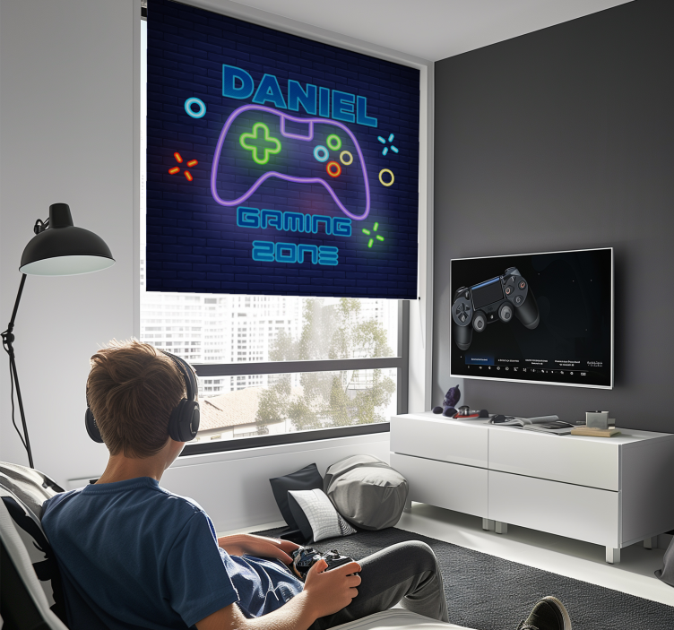 个人化的卷簾 游戏区 - TenStickers