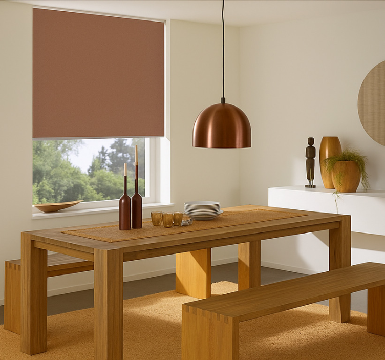 盲人餐厅 冷灰褐色调 - TenStickers