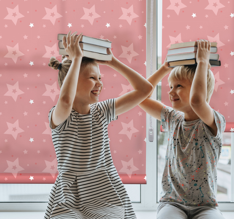 卷簾童 俏皮的星空图案 - TenStickers