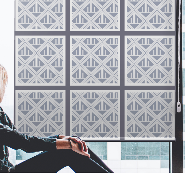 现代盲人几何图案分区 - TenStickers