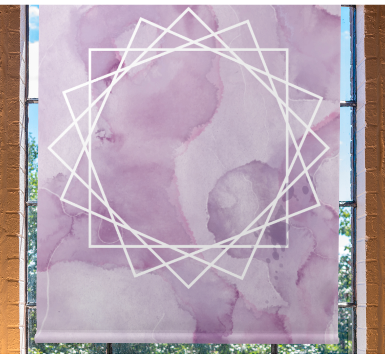 纹理和图案的盲人优雅星辰 - TenStickers