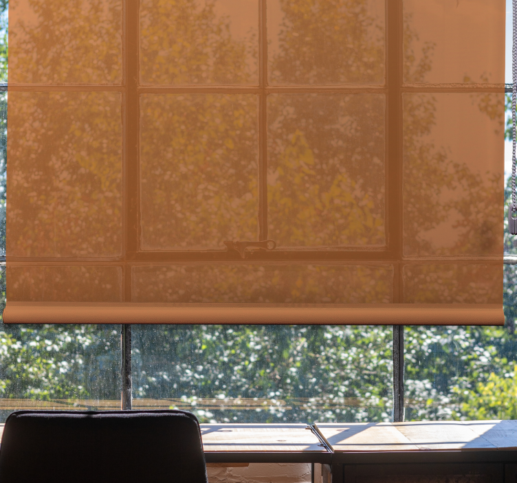 纹理和图案的盲人温暖橙色调 - TenStickers