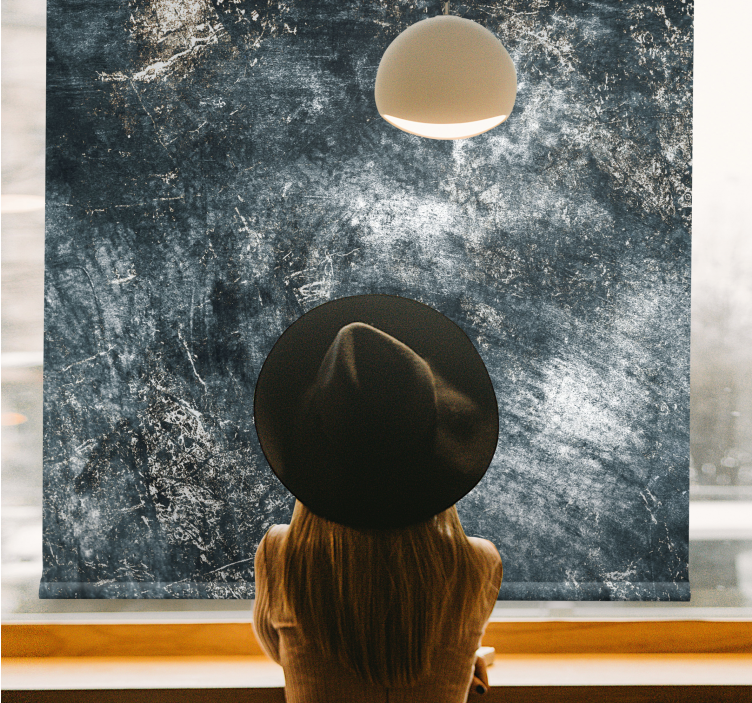 破旧的“工业风”客厅百叶窗 - TenStickers