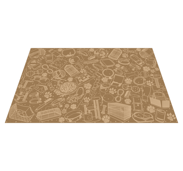 乙烯基餐垫贴图精美厨房元素 - TenStickers