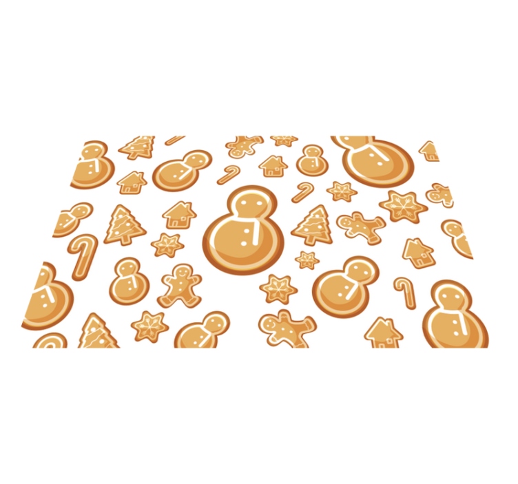 乙烯基圣诞餐垫节日欢乐造型 - TenStickers