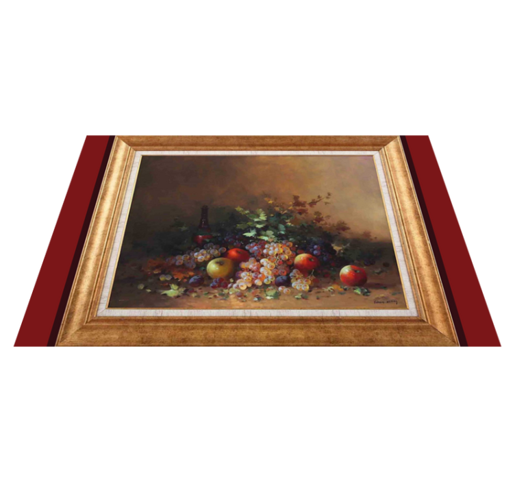 乙烯基餐垫原版水果排列艺术作品 - TenStickers