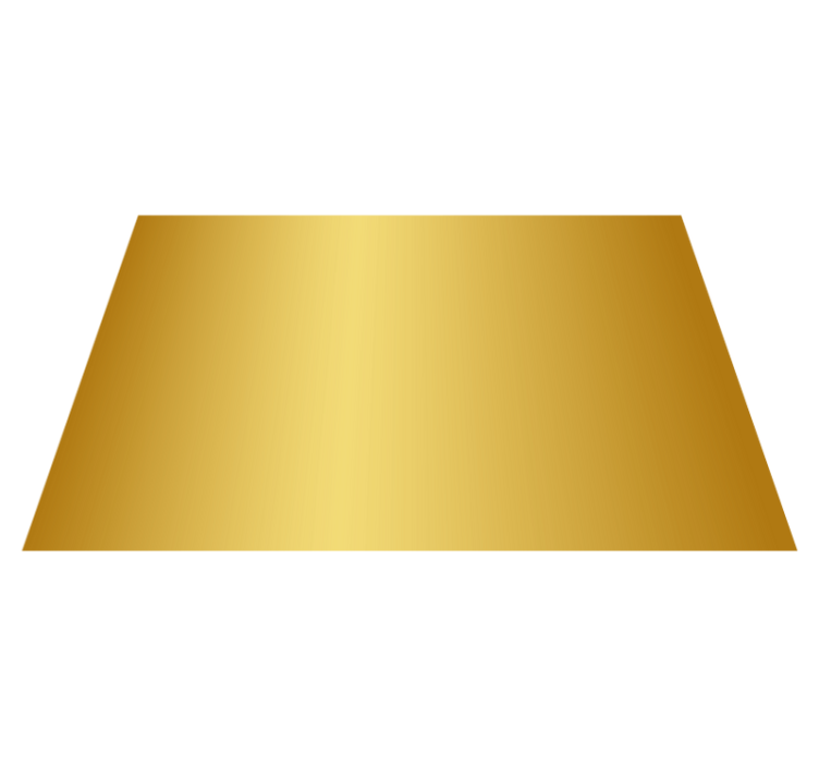 乙烯基餐垫金色渐变表面 - TenStickers