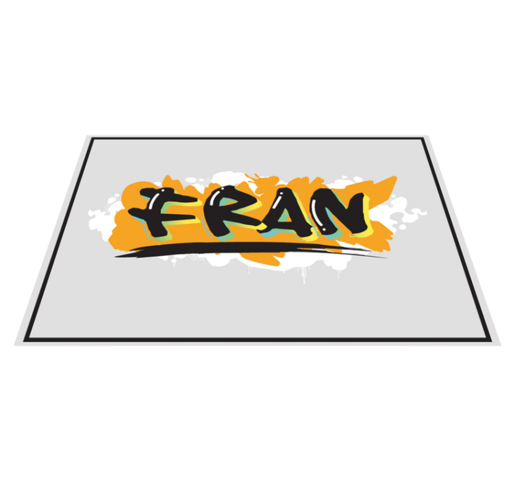 都市风格多彩涂鸦餐垫 - TenStickers