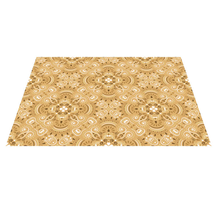 乙烯基餐垫贴图优雅花卉元素 - TenStickers