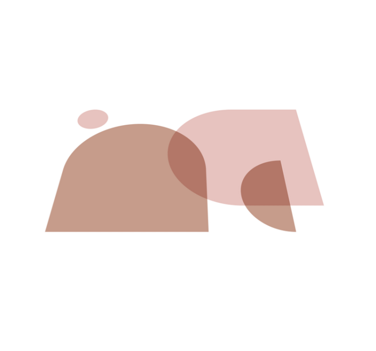 乙烯基餐垫现代几何形状 - TenStickers