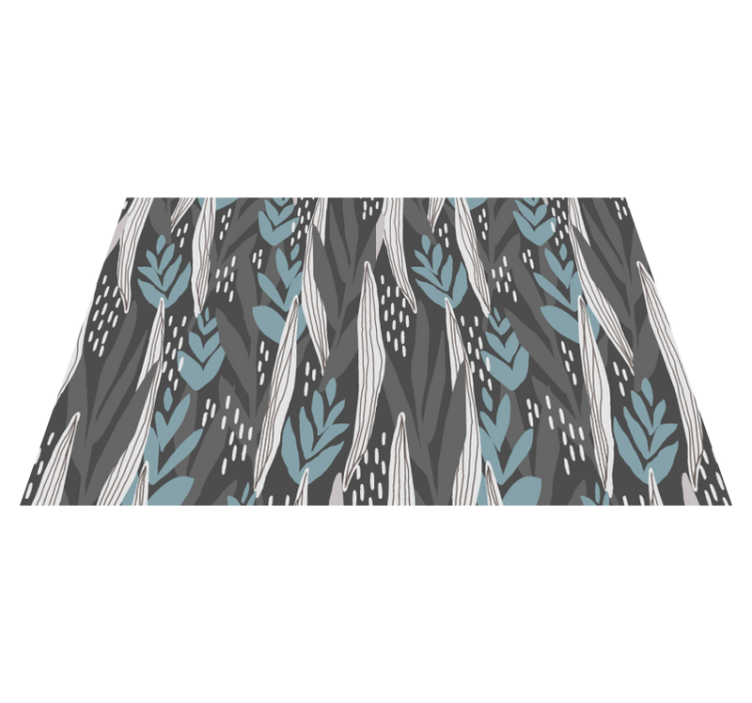 乙烯基餐垫贴图质感叶子设计 - TenStickers