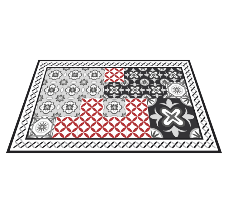 乙烯基餐垫贴图具有精致的纹理表面 - TenStickers