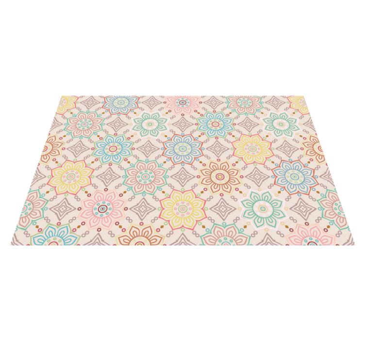 乙烯基餐垫原版生机勃勃的植物印花 - TenStickers