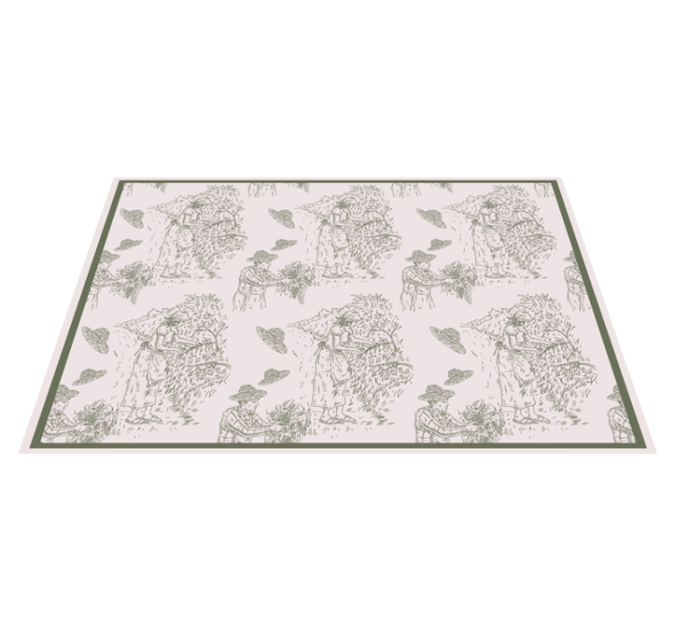 乙烯基餐垫原版自然丰收场景 - TenStickers