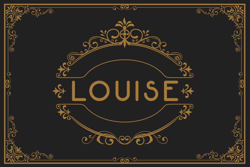 具有可自定义名称的餐垫的装饰物 - TenStickers