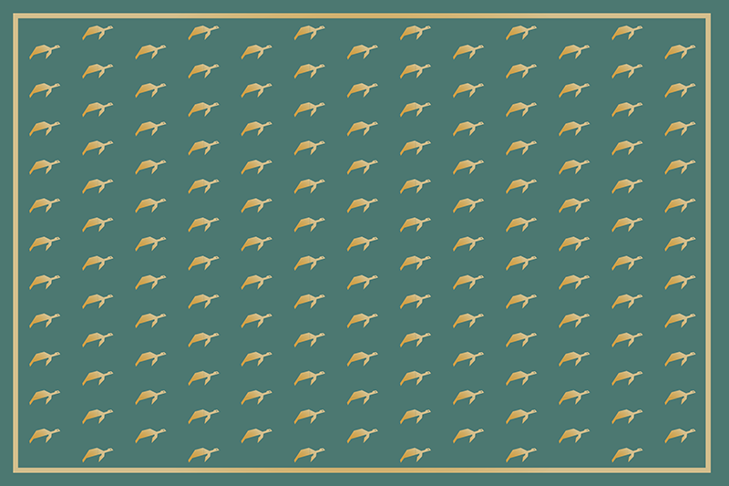 乙烯基餐垫品牌时尚图案表面 - TenStickers