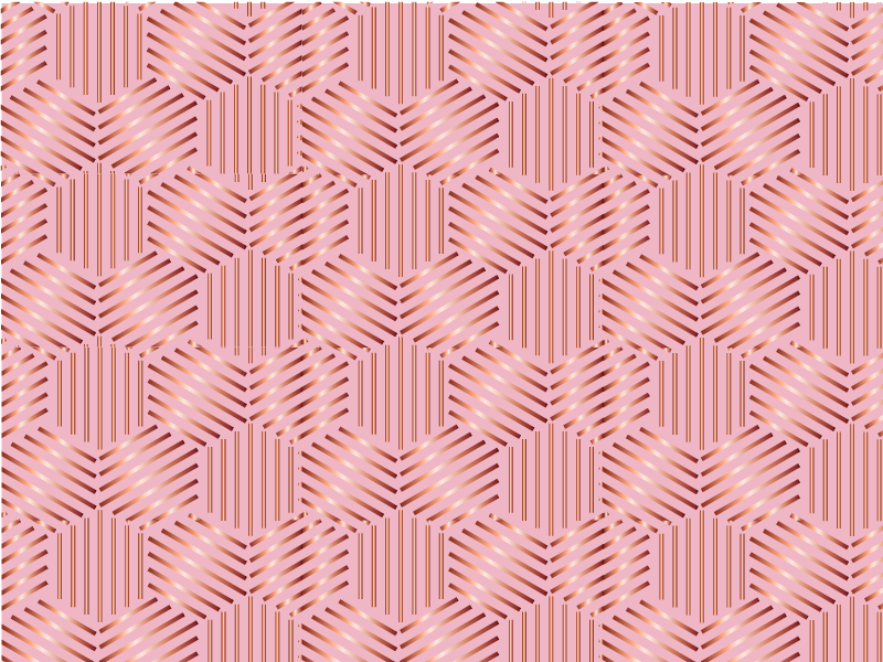 乙烯基餐垫贴图几何排列设计 - TenStickers