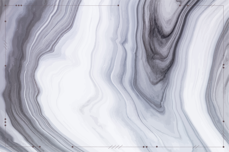 乙烯基餐垫优雅大理石纹理 - TenStickers