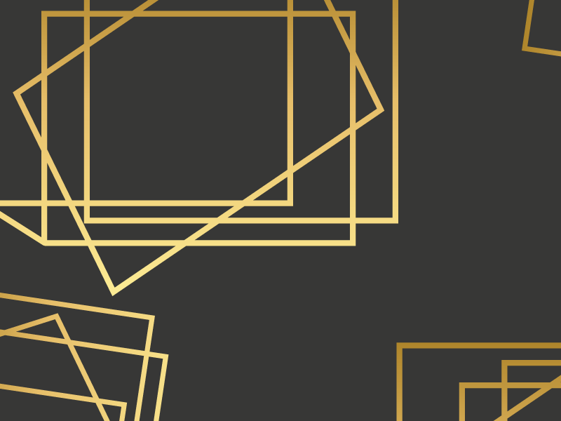 几何形状优雅的餐垫 - TenStickers