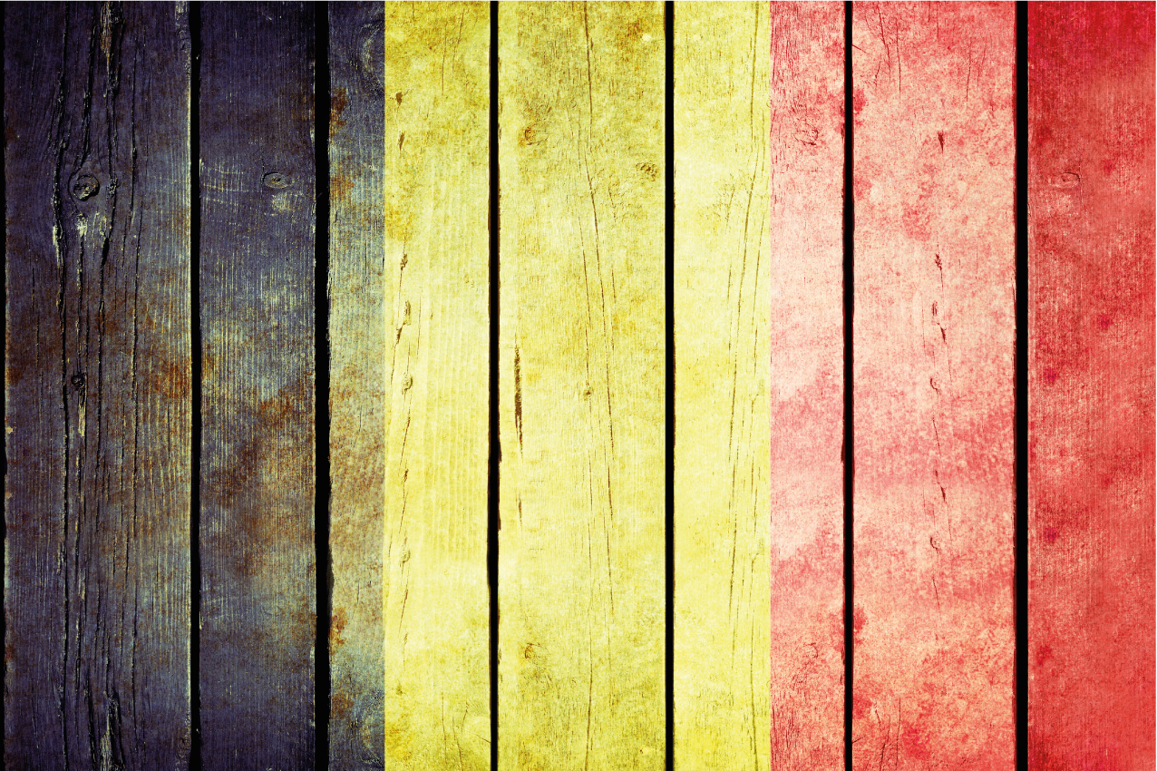 乙烯基餐垫贴图 彩色木板纹理 - TenStickers