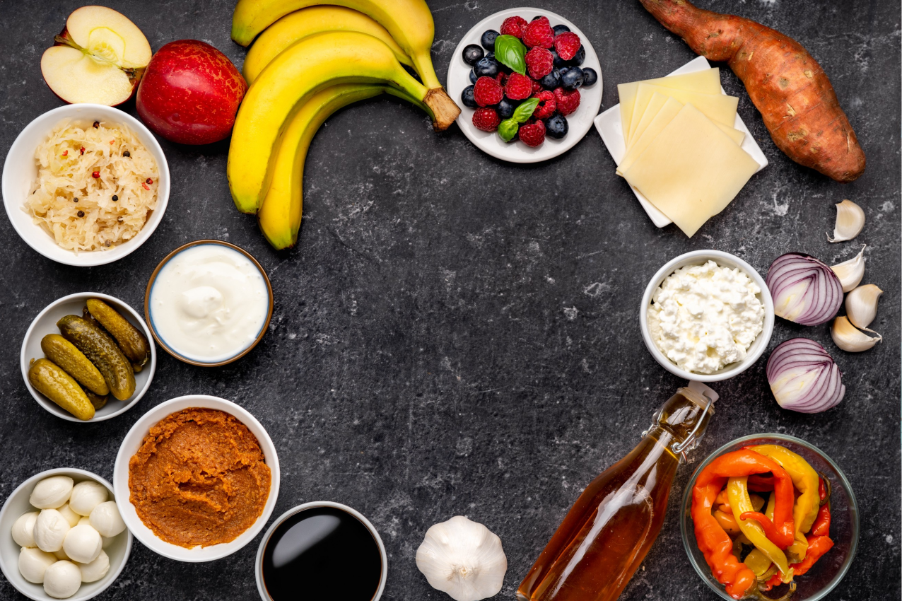 乙烯基餐垫 红碗食材 - TenStickers