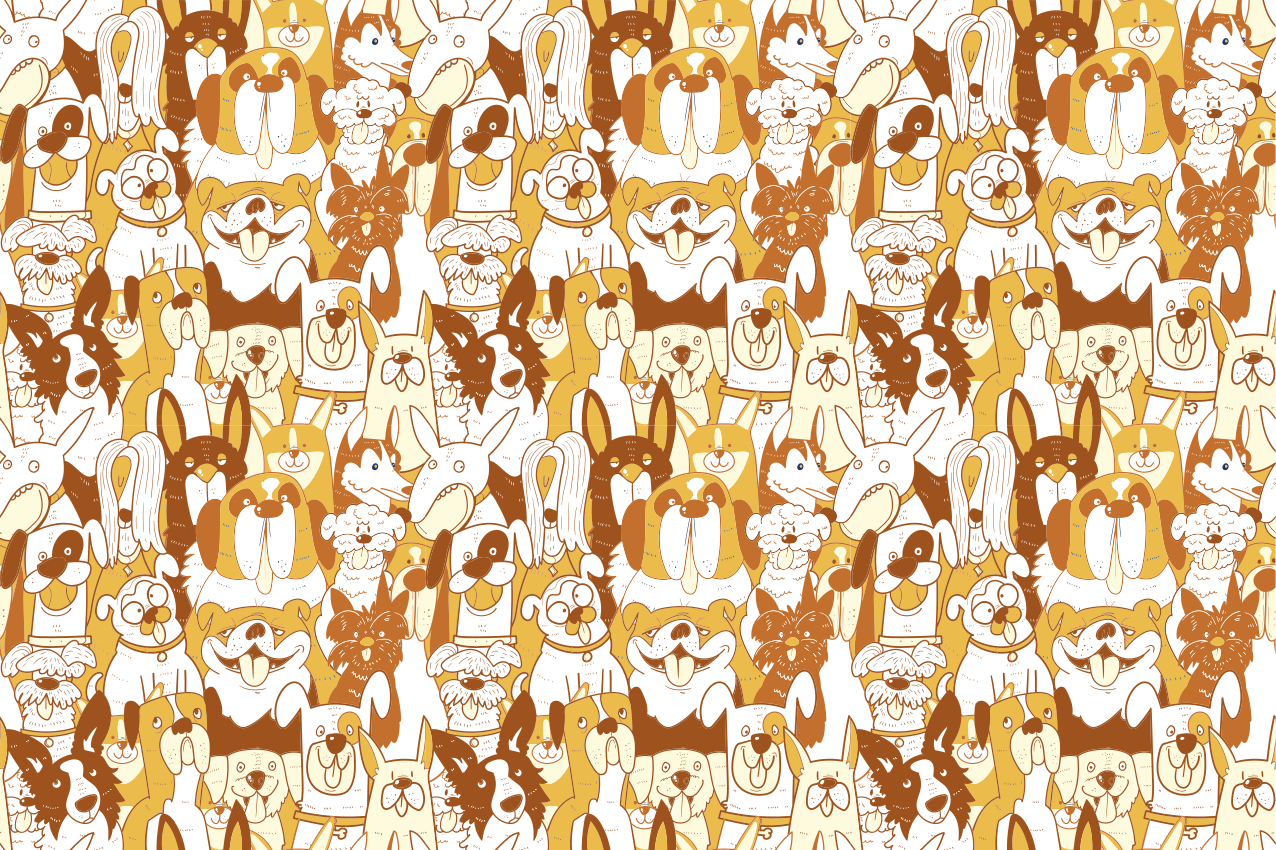 乙烯基儿童餐垫可爱动物图案 - TenStickers