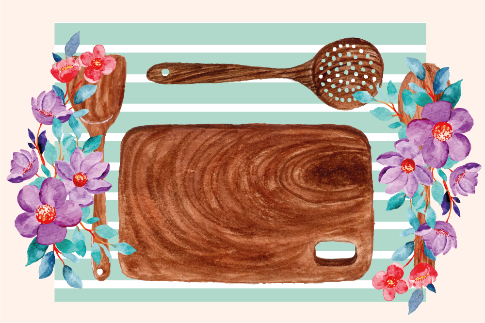 乙烯基餐垫原版优雅餐饮场景 - TenStickers