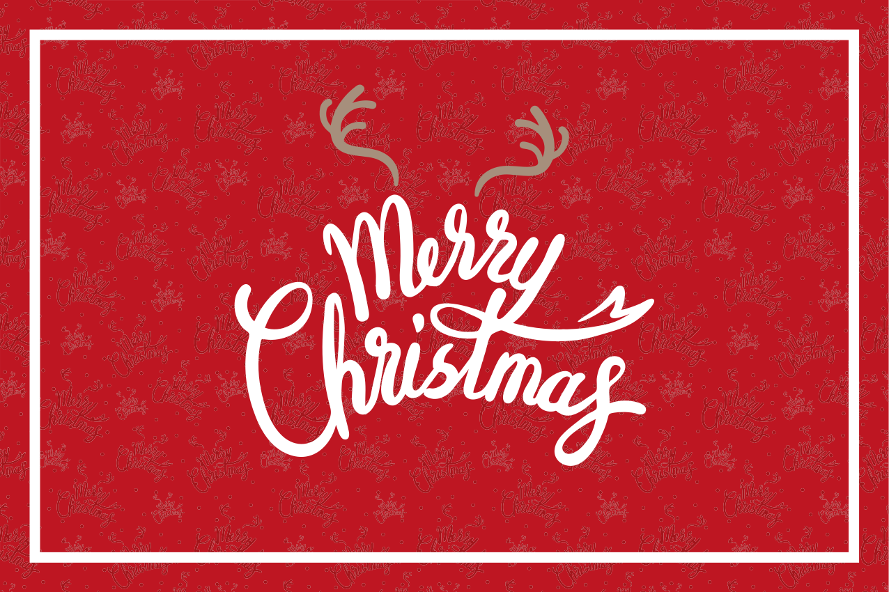 乙烯基圣诞餐垫带来欢乐的节日问候 - TenStickers