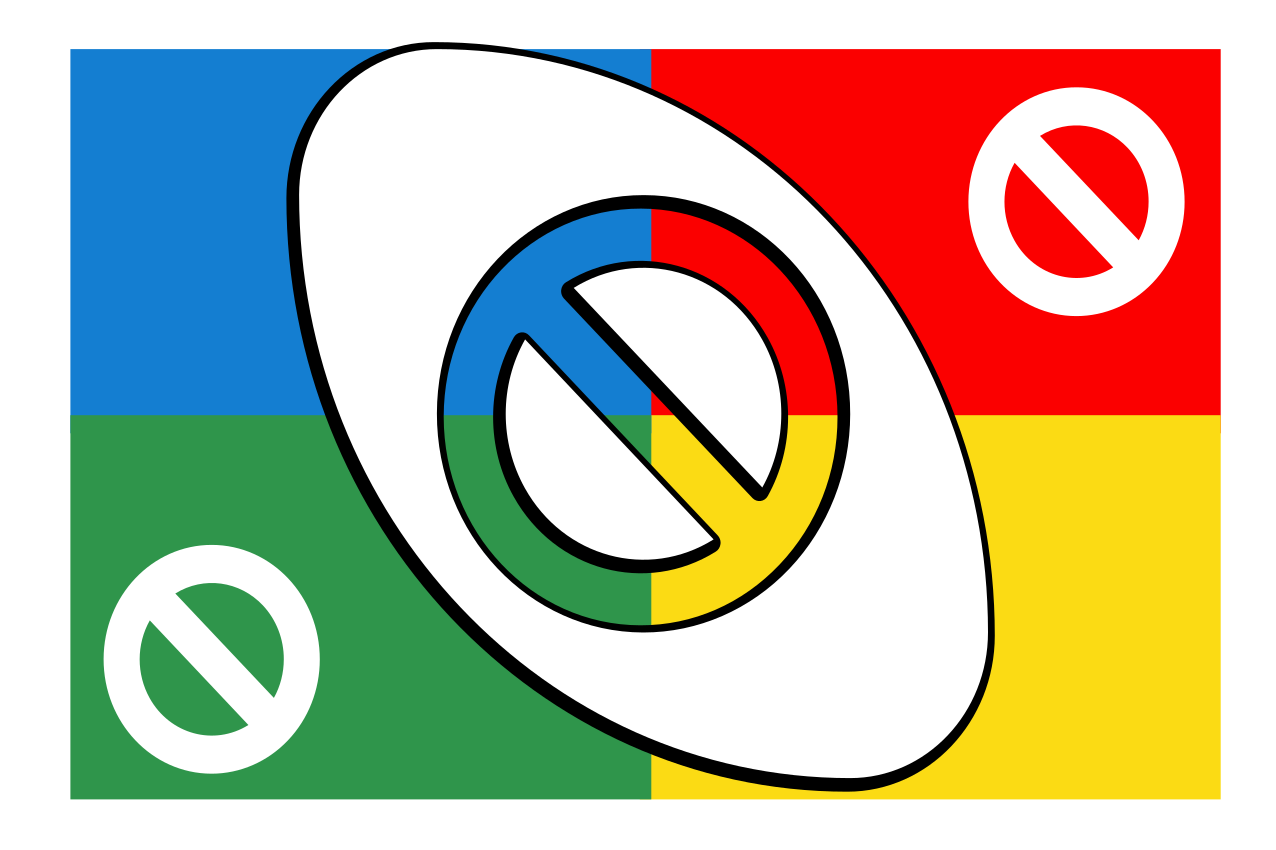 乙烯基餐垫抽象彩色图形 - TenStickers