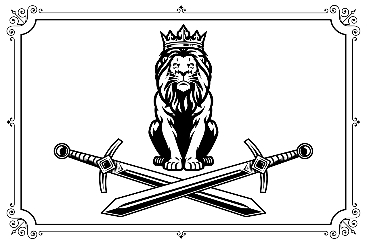 乙烯基餐垫原版狮子王徽章 - TenStickers