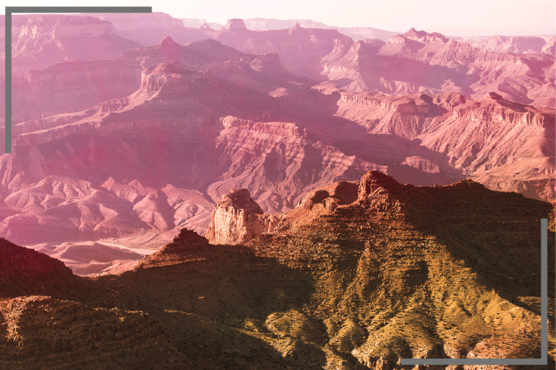 乙烯基餐垫山地风景餐垫 - TenStickers