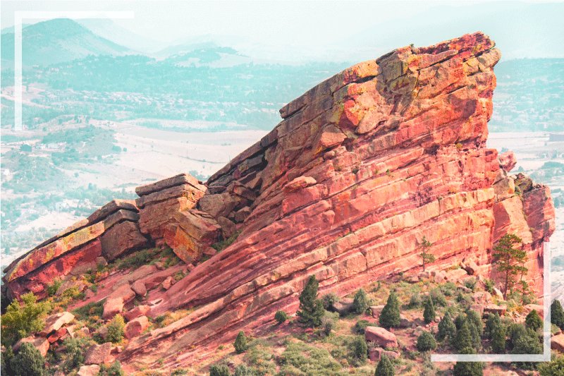 乙烯基餐垫壮丽岩石形成 - TenStickers