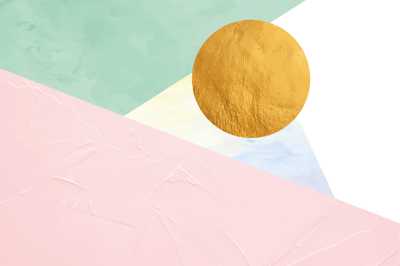 乙烯基餐垫 纹理几何形状 - TenStickers