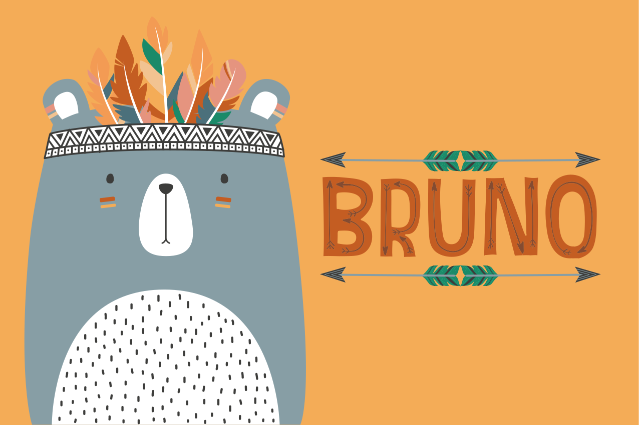 乙烯基儿童餐垫可爱熊猫插画 - TenStickers