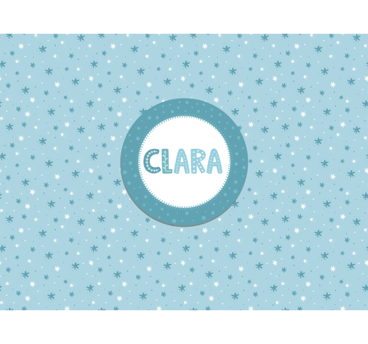 苗圃壁画 星星图案 - TenStickers