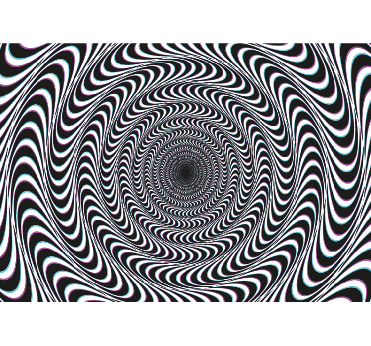 蒲公英壁画催眠视觉效果 - TenStickers