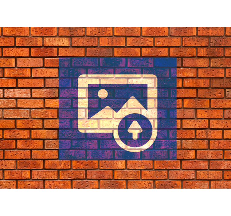 壁画 砖 西班牙国旗效果 - TenStickers